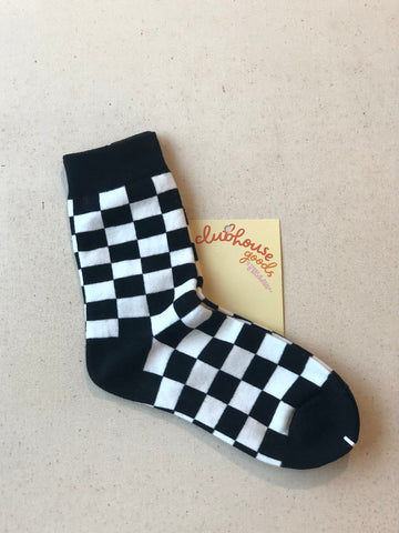 Checker Board Sock