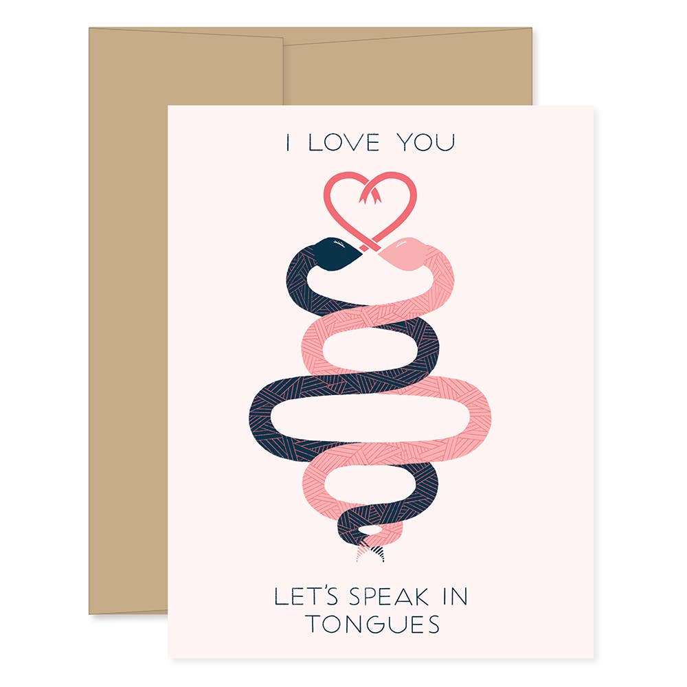 Speak In Tongues - Card