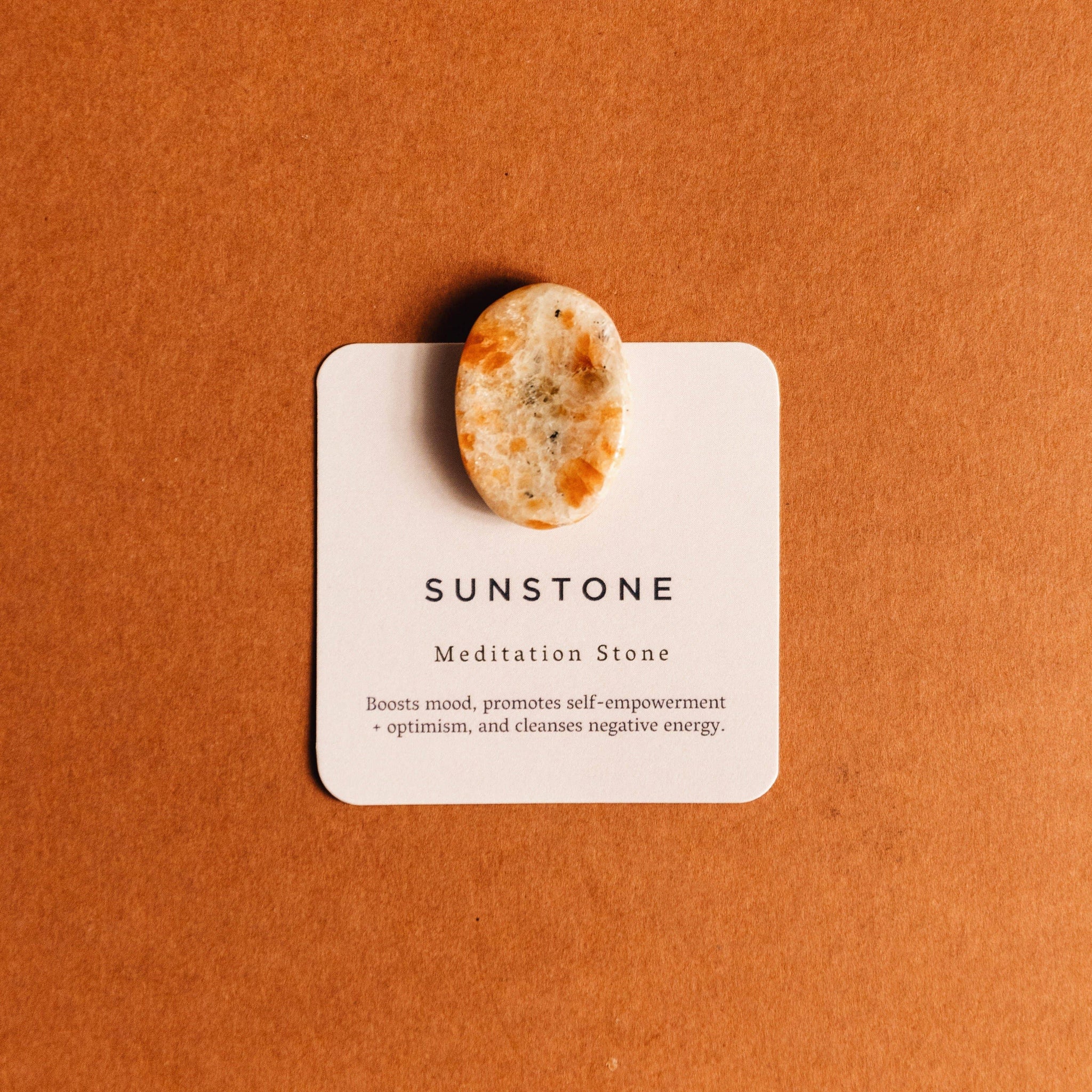 Meditation Stone - Sunstone