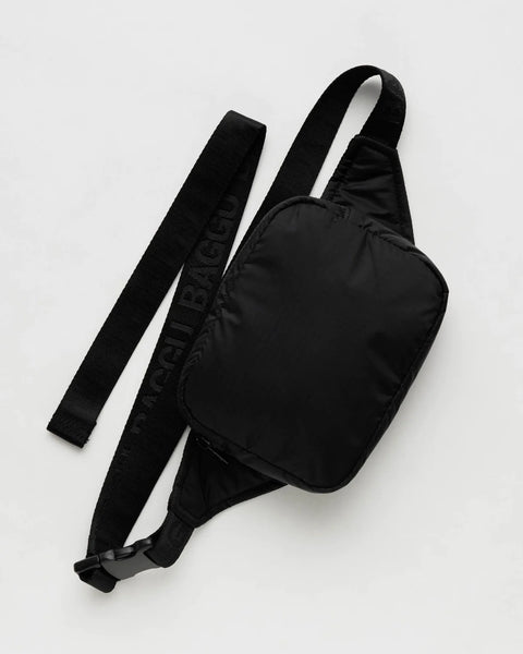 Puffy Fanny Pack - Black