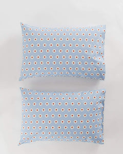 Blue Daisy - Pillow Case Set of 2