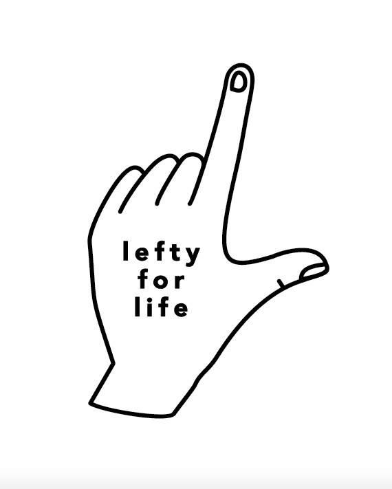 Lefty for Life - Print - 8x10