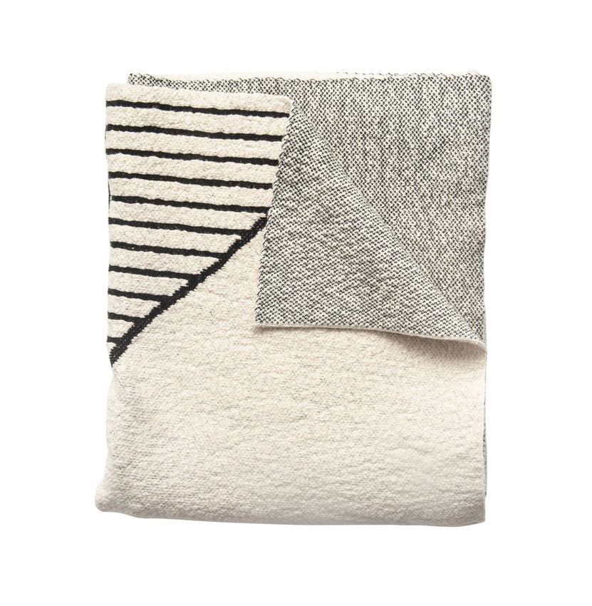 Leveling Out Cotton Knit Throw