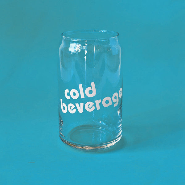 Cold Beverage - Can Glass - set of 2