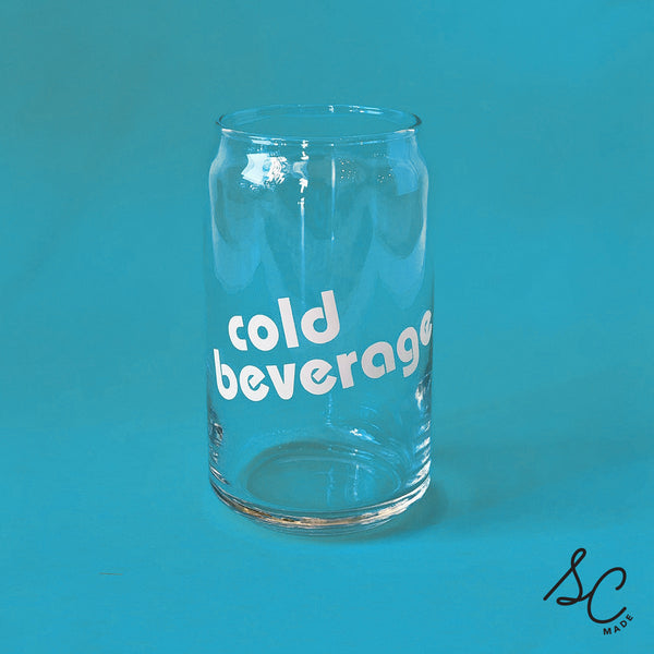 Cold Beverage - Can Glass - set of 2