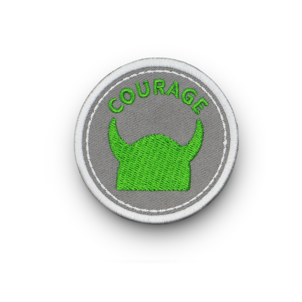 Courage - Iron on Patch