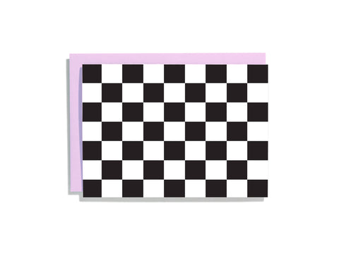 Black checker - Card Box Set