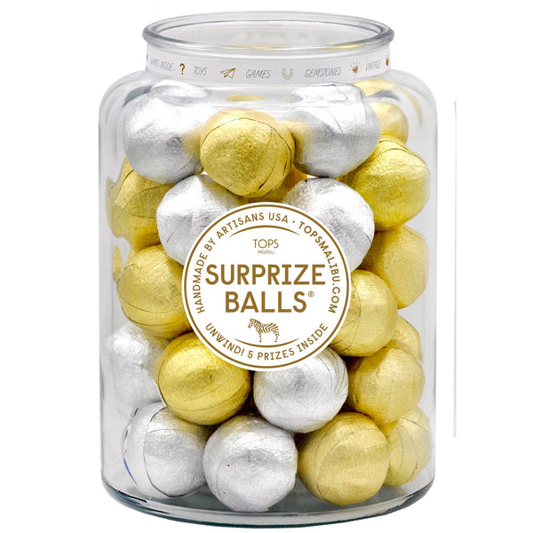 Refill Mini Surprize Balls Gold & Silver