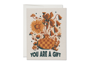 Gift of Flowers- Card