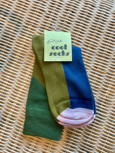 Color-Block Tube Sock