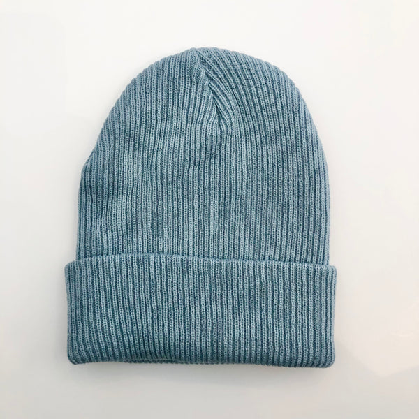 Ribbed Solid Color Beanie