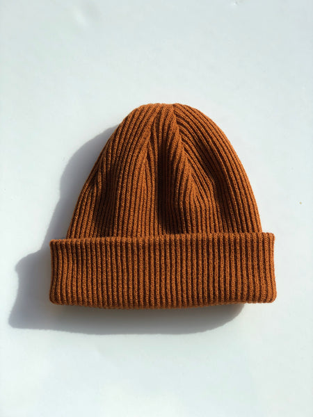 Ribbed Solid Color Beanie