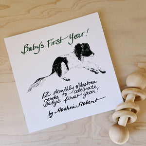Baby's 1st Year Cards by Roshni Robert