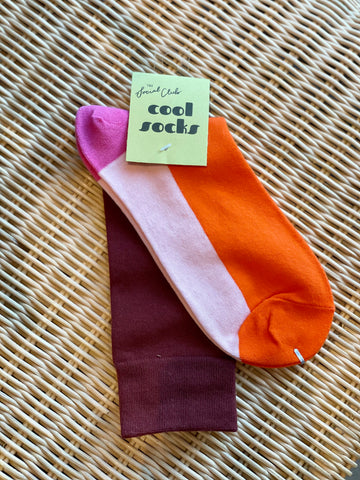 Color-Block Tube Sock