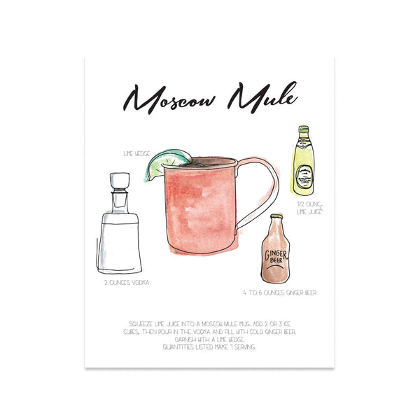 Moscow Mule - Drink Print